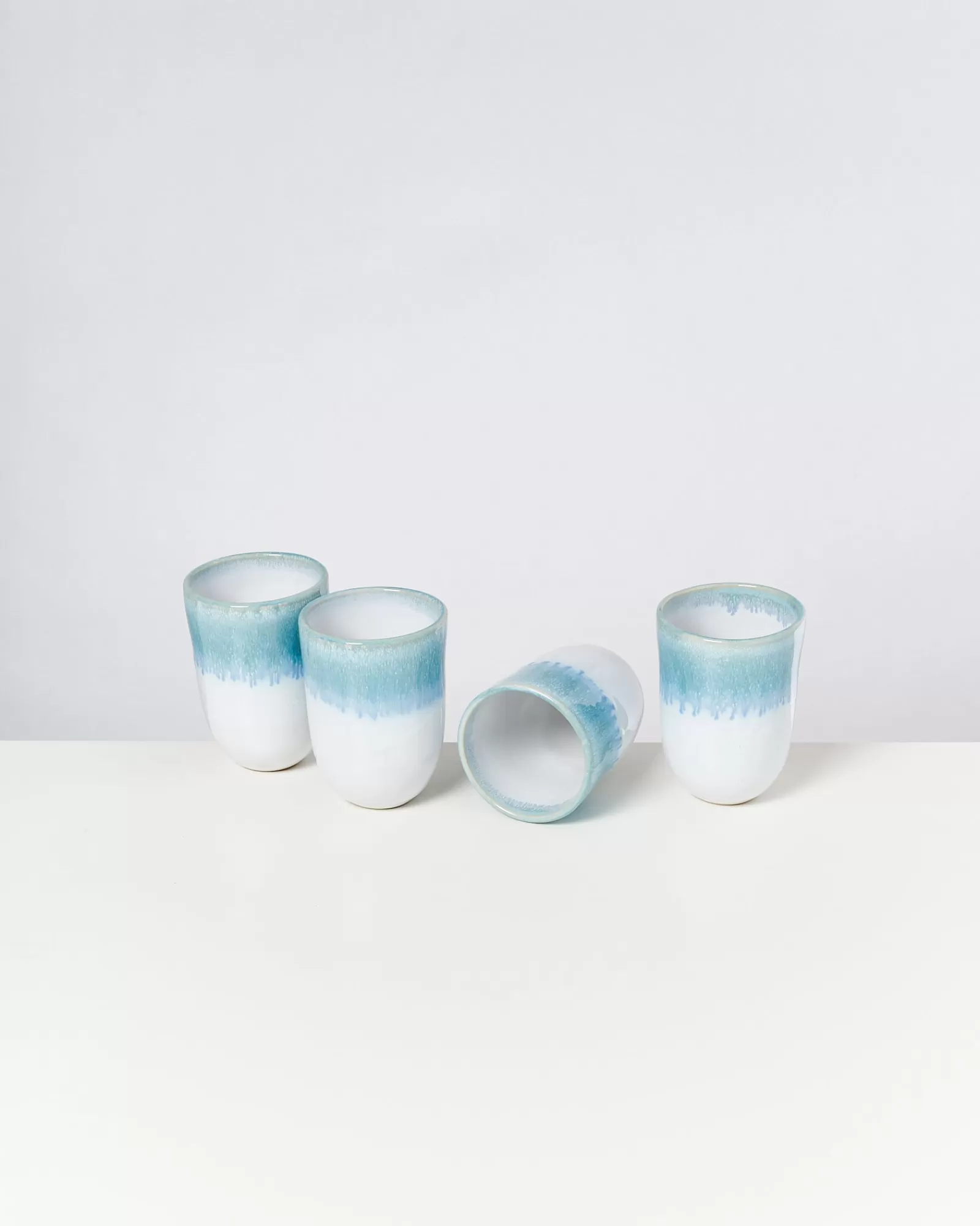 Motel a Miio Alcachofra - Set Of 4 Cups Big Greenblue green Blue Best