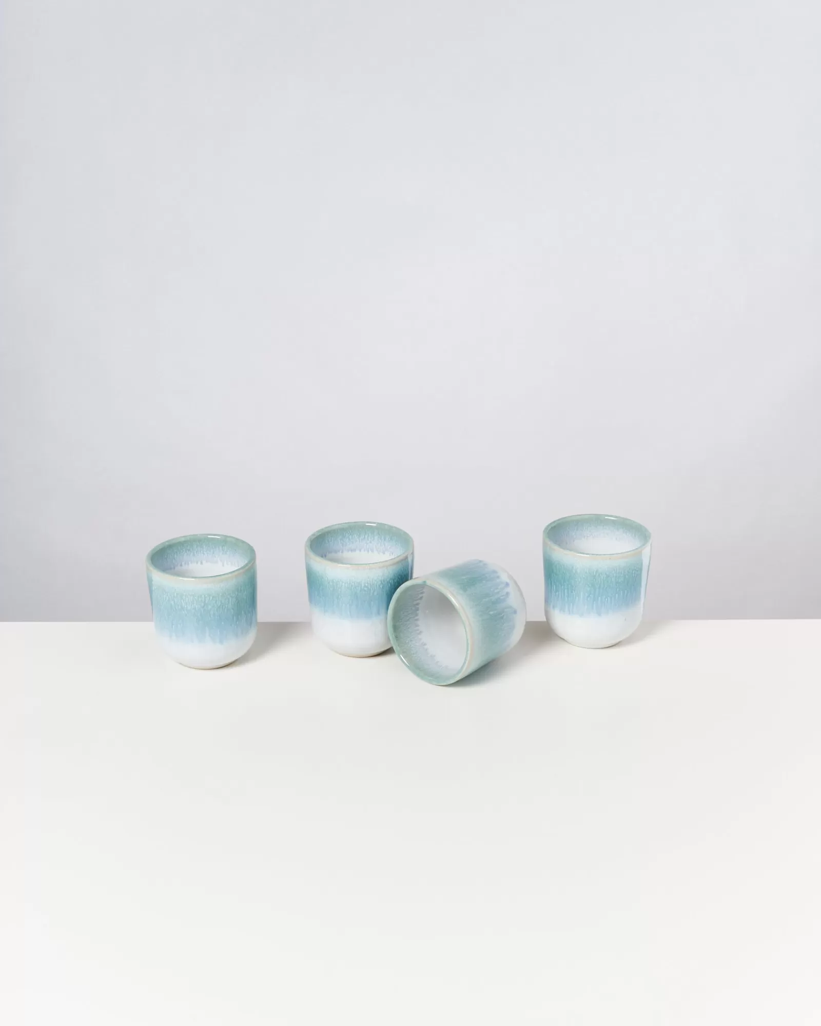 Motel a Miio Alcachofra - Set Of 4 Cups Small Greenblue green Blue Discount