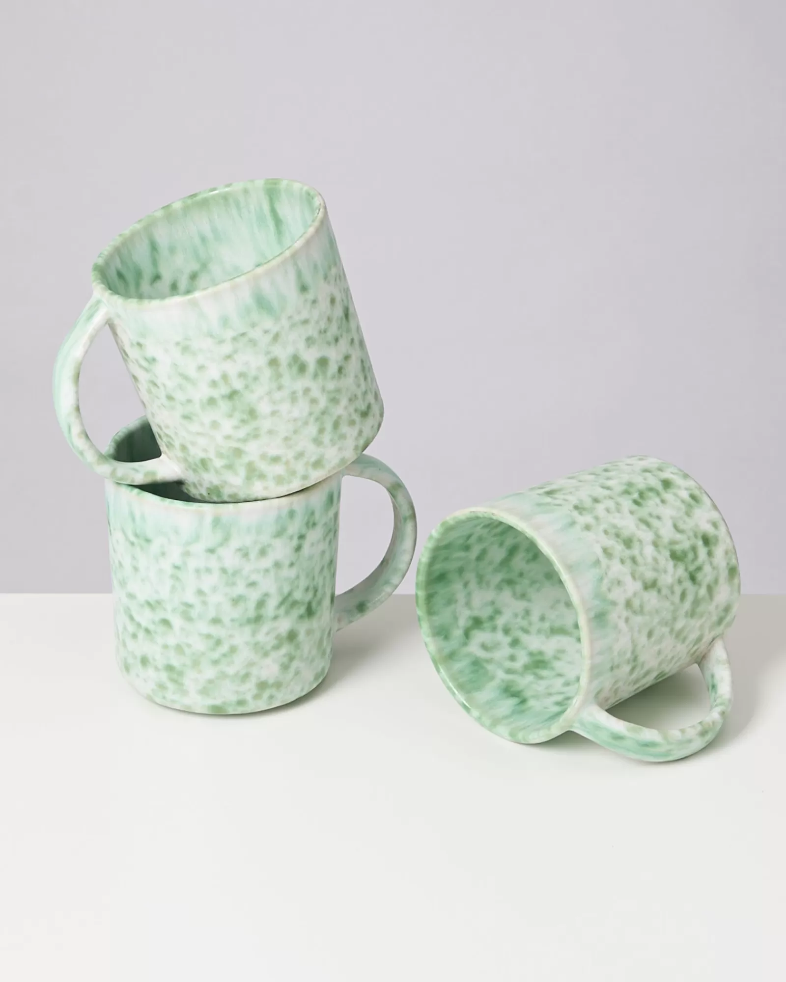 Motel a Miio Almada - Mug Big Green Speckled grün gesprenkelt Sale