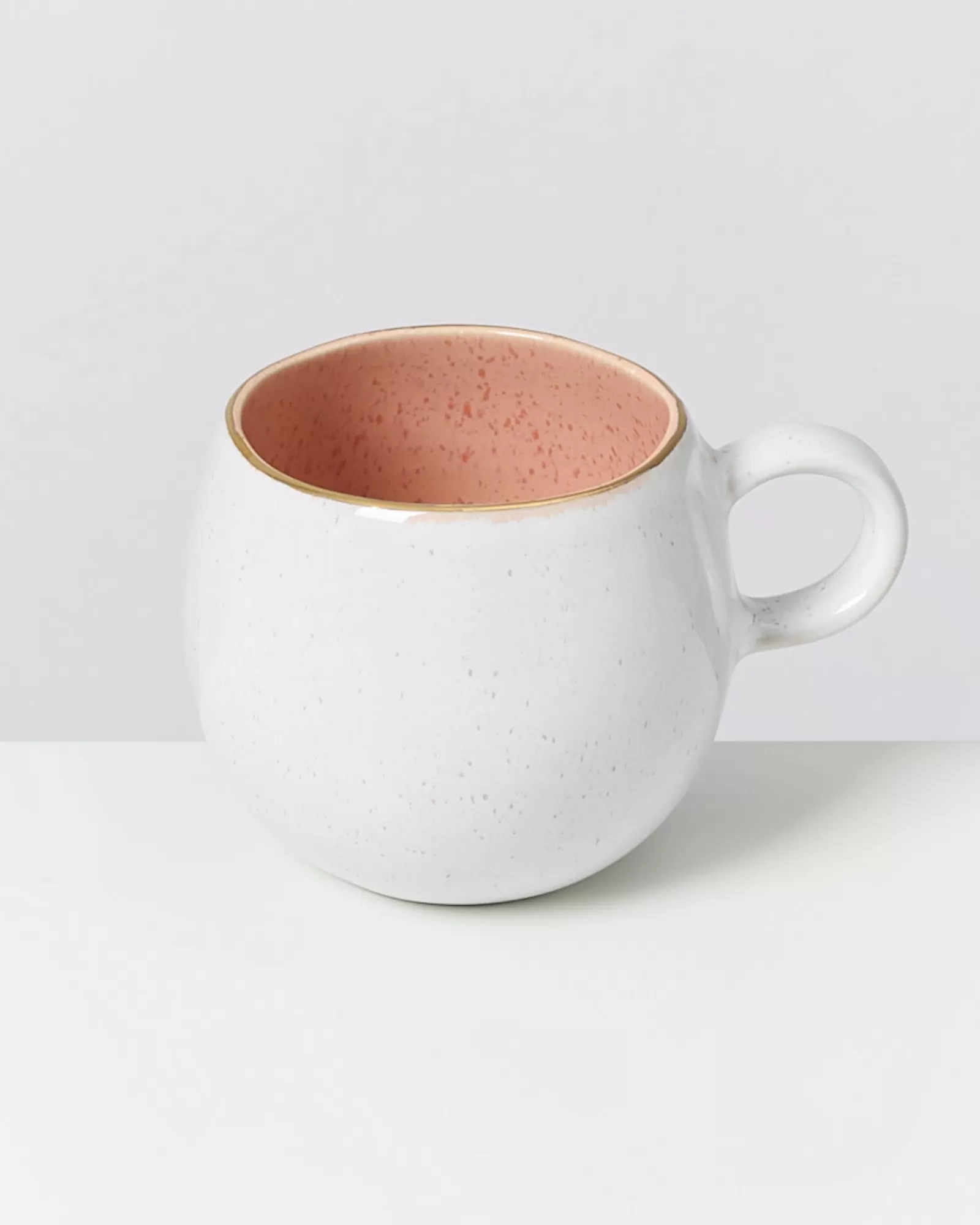 Motel a Miio Areia - Mug Big With Gold Rim pink Discount