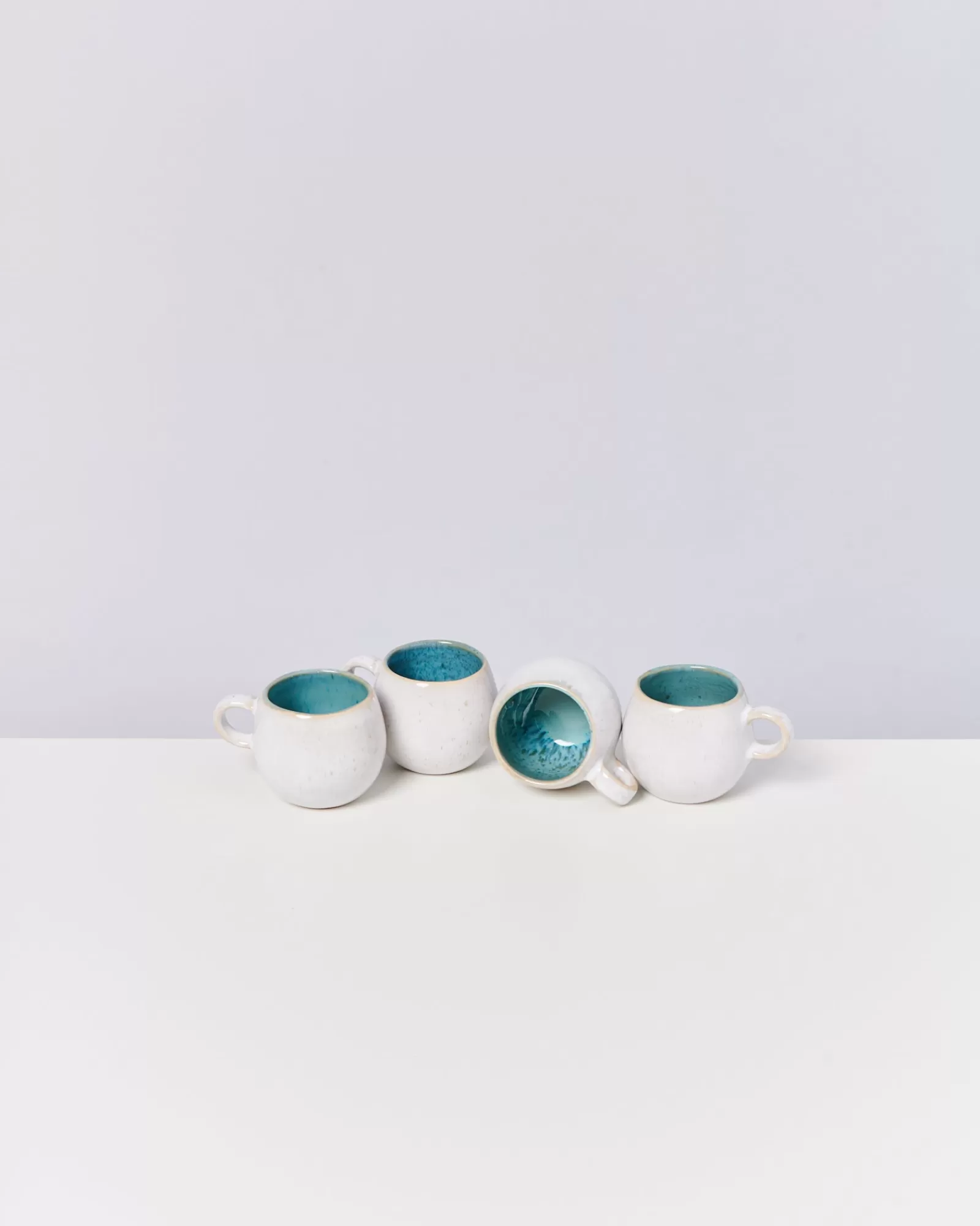 Motel a Miio Areia - Set Of 4 Espressomugs aqua Best Sale