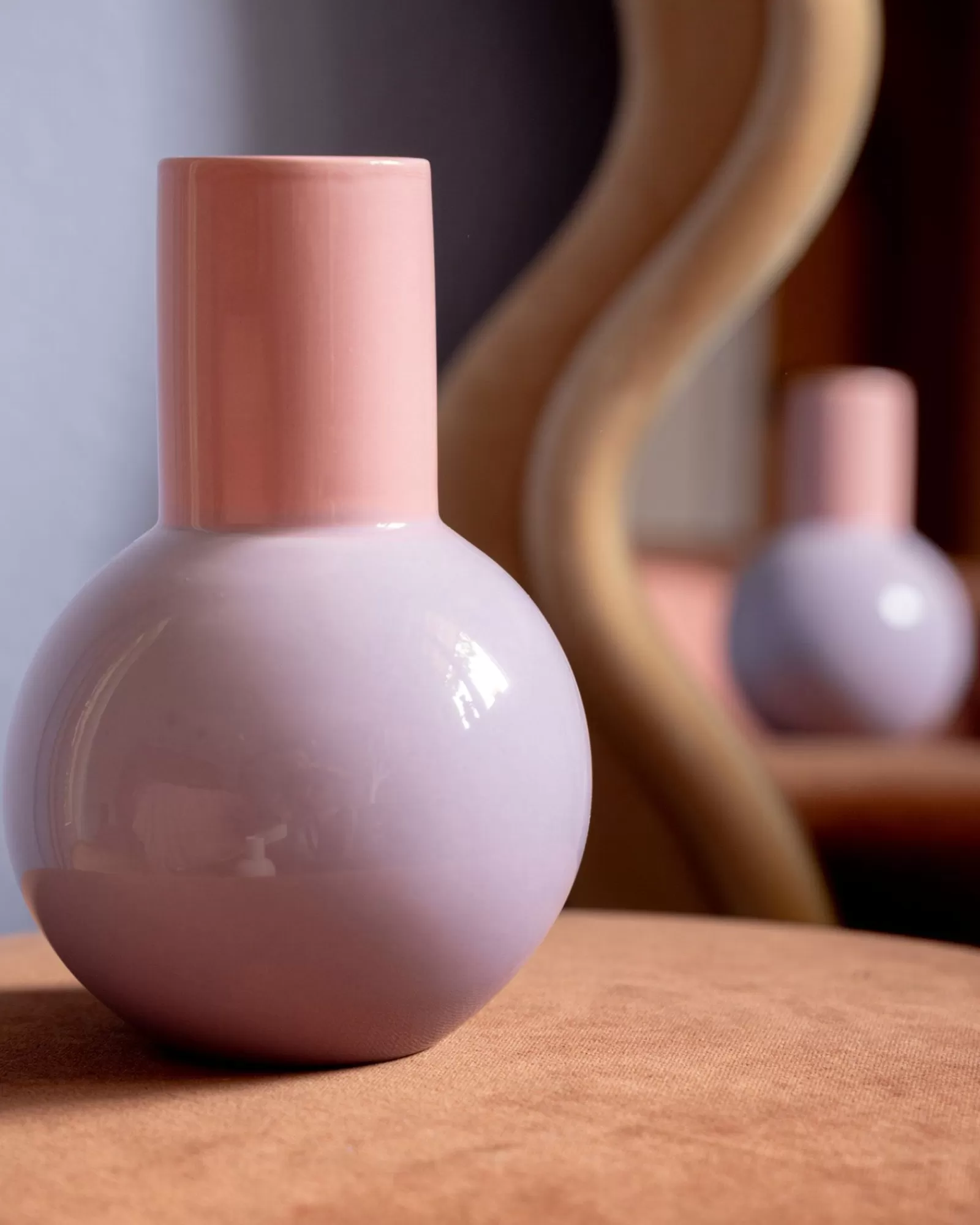 Motel a Miio Bola Vase M - Lilac Pink purple pink Flash Sale