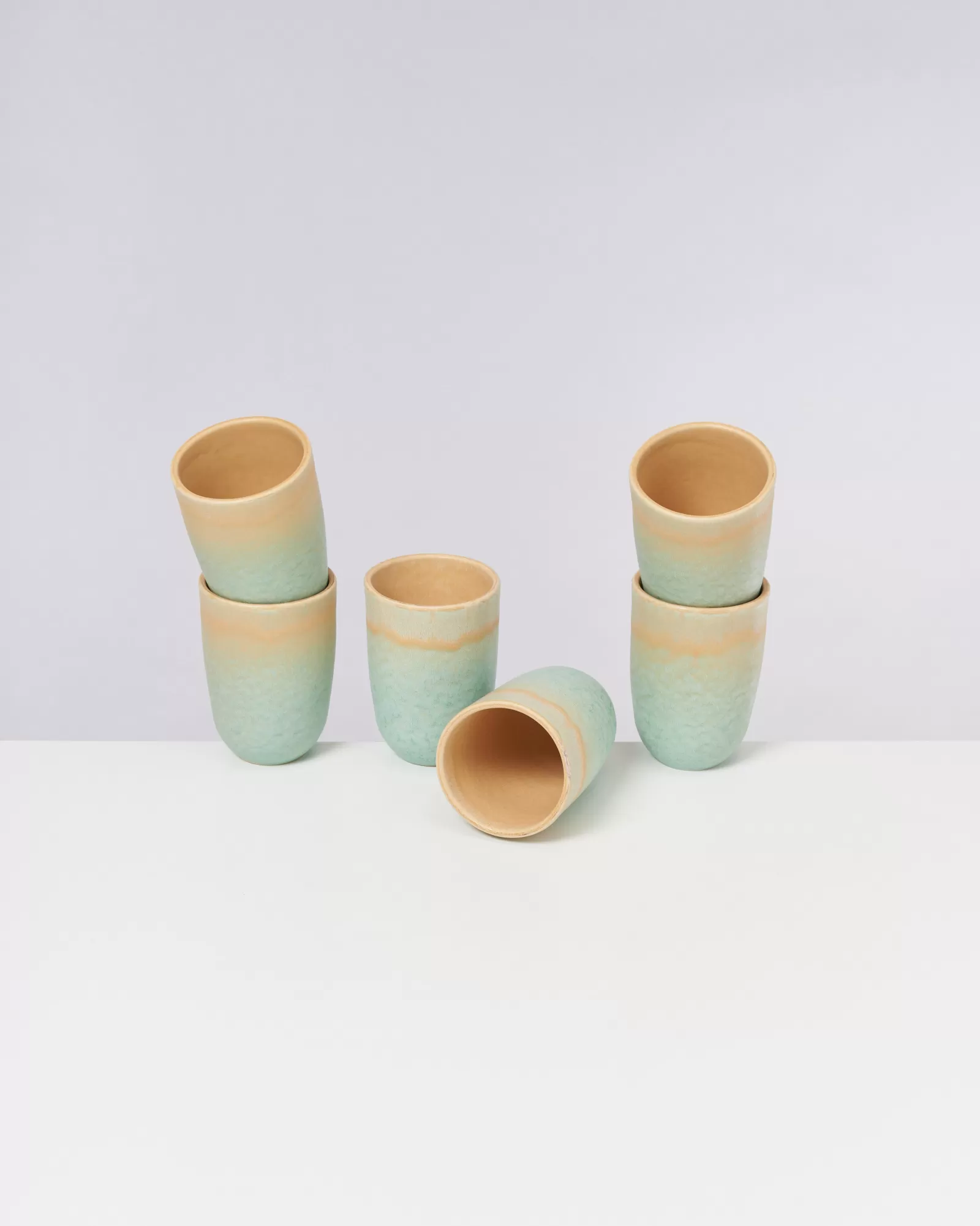 Motel a Miio Copa Alto - Set Of 6 Cups Big Pastel Mint pastellmint Fashion