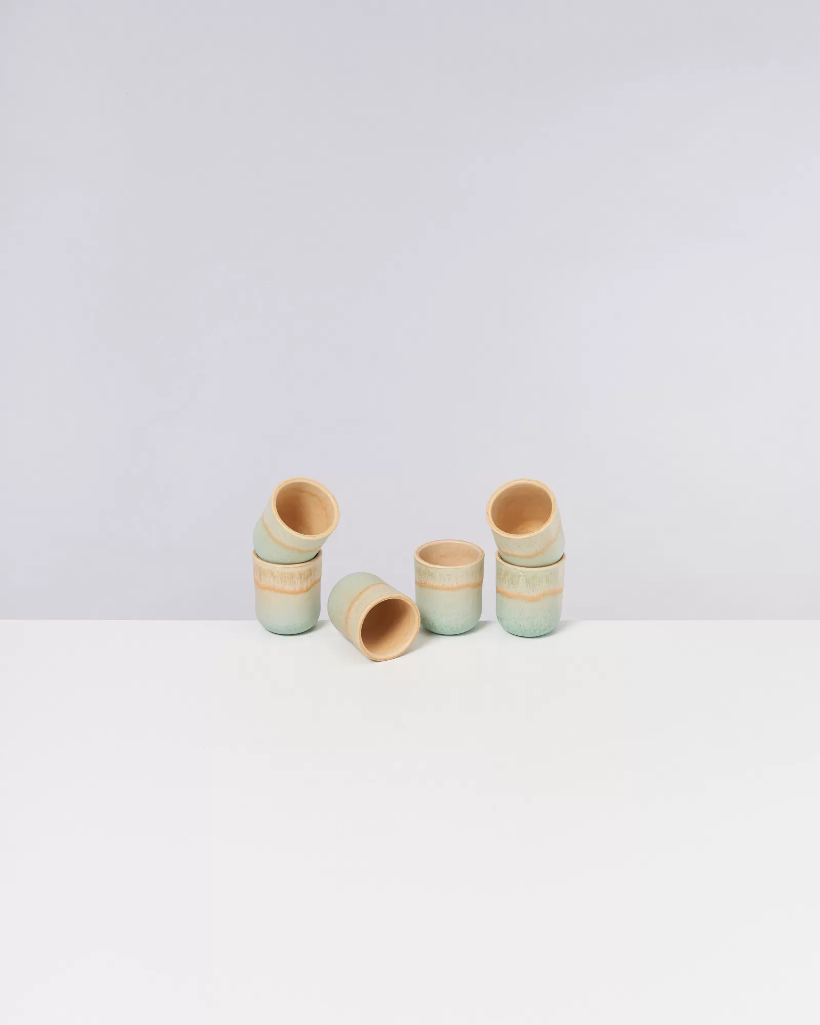 Motel a Miio Copa Alto - Set Of 6 Espressocups Pastel Mint pastellmint Fashion