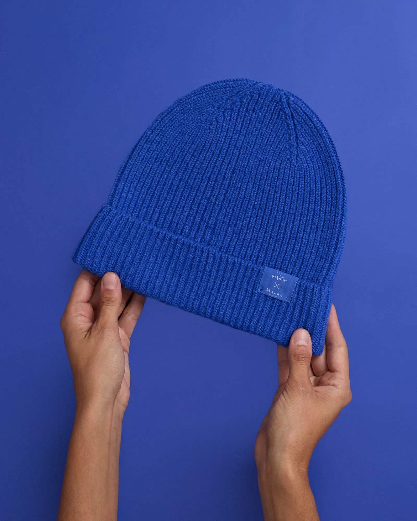 Motel a Miio X MAERZ Muenchen Beanie Blue Best Sale