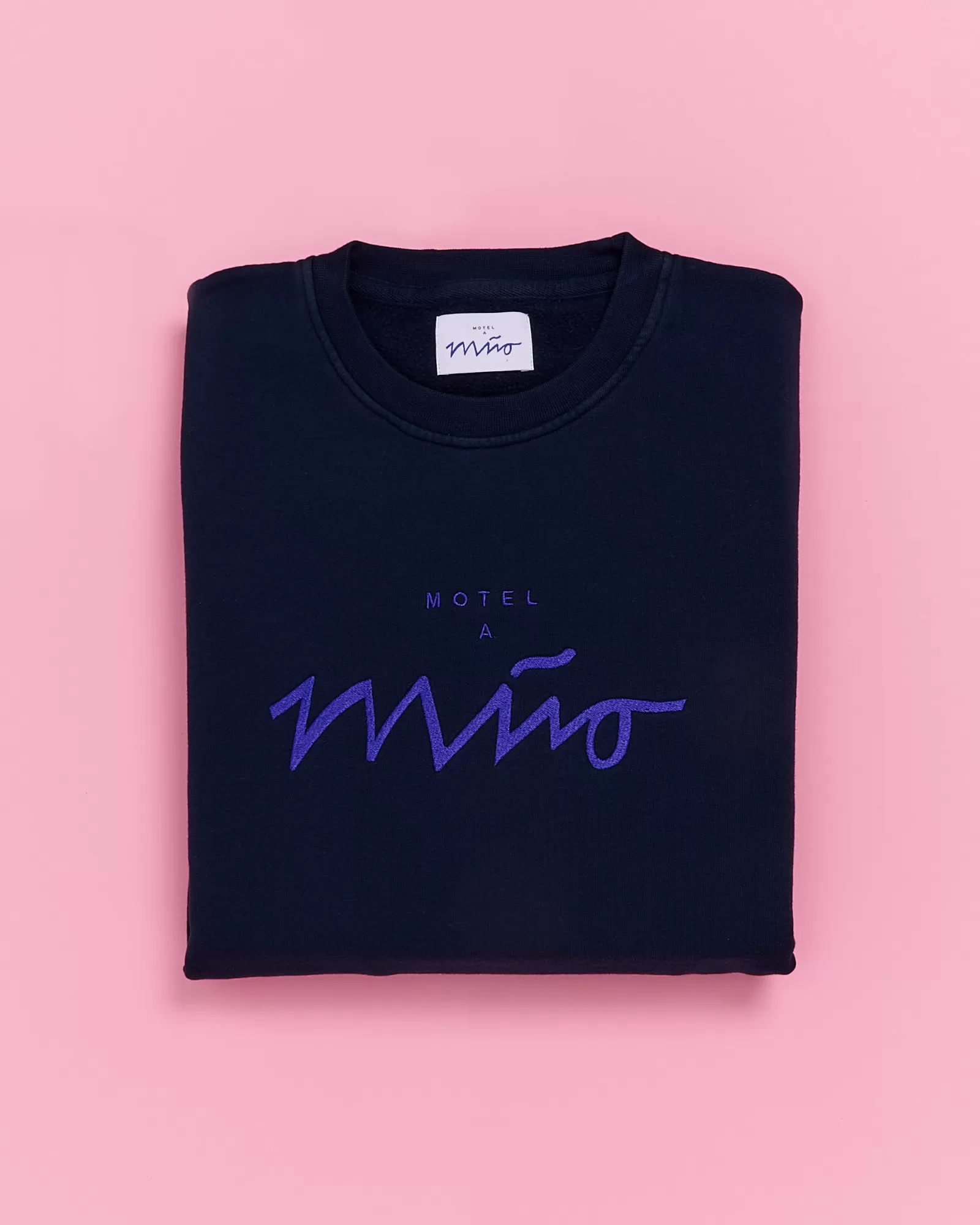 Motel a Miio Sweatshirt Men Navy Blue navy blau Clearance