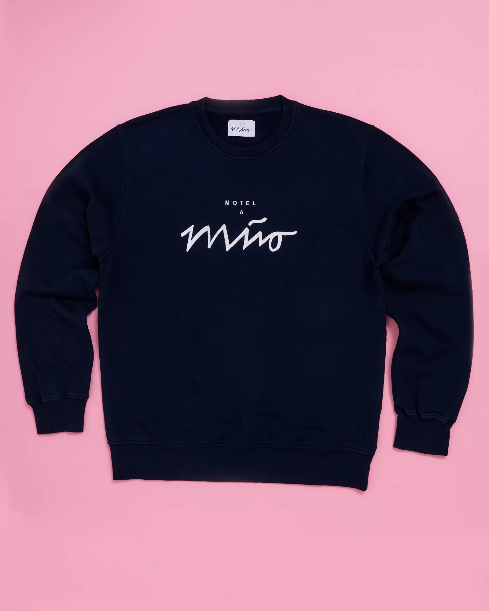 Motel a Miio Sweatshirt Men Navy White navy weiß Best